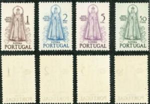 PORTUGAL Scott 717-720 MNH** Madonna of Fatima 1950 Holy ...