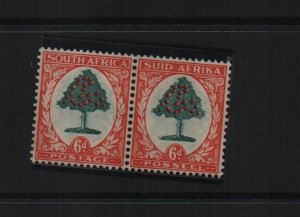 South Africa 1933 SG61 lightly mounted mint pair