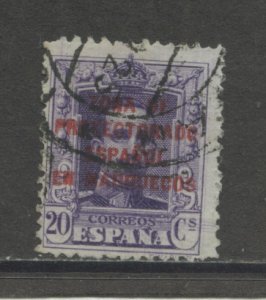 Spanish Morocco 87 Used cgs (2