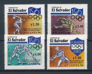 [116310] El Salvador 1996 100 Years modern Olympic Games  MNH