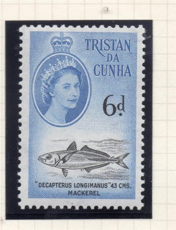 Tristan Da Cunha 1960 Early Issue Fine Mint Hinged 6d. 229968 