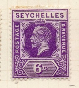 Seychelles 1922-27 Early Issue Fine Mint Hinged 6c. NW-99371