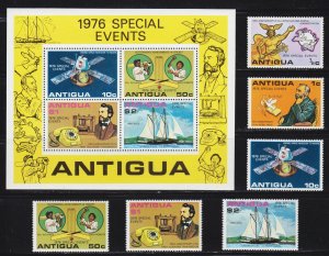 Antigua Scott 453-58a complete set F to VF mint OG NH.