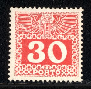 Austria 1910  Scott #J42 MH