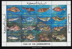 Libya Scott 1110a-1110b Mint never hinged.