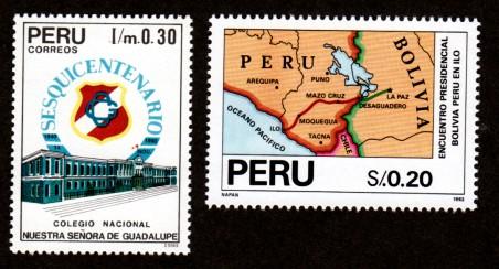 Peru 1016,1018 Mint NH MNH!