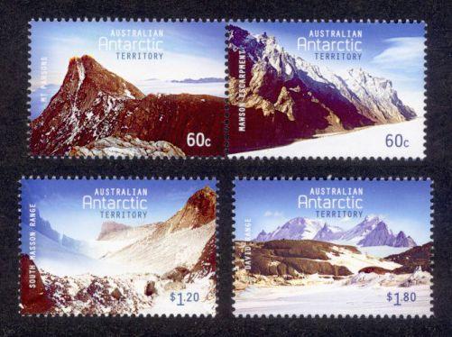Australian Antarctic Territory Sc# L168-71 MNH Mountains