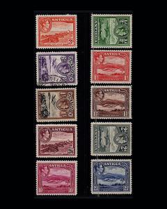 VINTAGE: ANTIGUA 1938 OGLH SCOT # 84-91 $ 49.90 LOT # VSAANT1938A