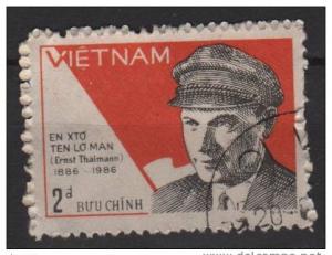 Vietnam  1986 - Scott 1622 used - Ernst Thalmann 