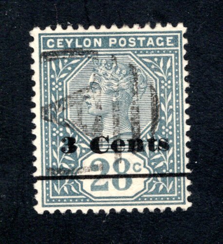 Ceylon #157,  VF, Used,    CV $5.75 ......  1290125