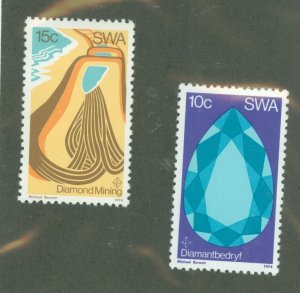 South West Africa #370-1 Mint (NH)