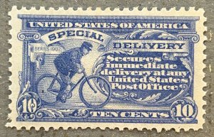 US E11 / 1917 10c Messenger on Bicycle Stamp / MH