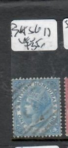 BRITISH HONDURAS QV 1D SG 17  VFU    PP1114H