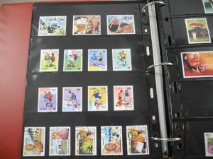 CUBA(2002-2008), Stamp Collection in stock pages(Kenmore binder)