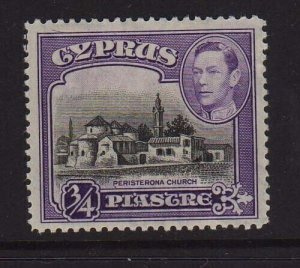 Cyprus 1938 KGVI Sc 145 MH