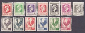 1944 France Algeria 9,11-12,15-17,19-23,25 Gallic Rooster / Marianne