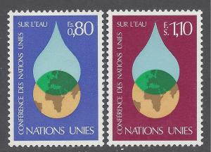 United Nations - Geneva 1977 #65-66 Mint NH