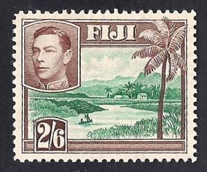 Fiji #130 2sh6p River S, mint OG NH EGRADED SUPERB 98 XXF