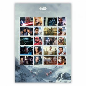 GB LS120 Star Wars collector sheet 10 MNH 2019