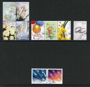 Australia SG3449a/58 2010 Special Occasions Set Fine Used