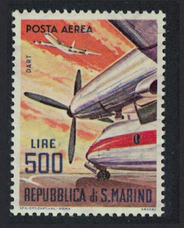 San Marino Rolls Royce Dart 527 Turboprop Engine 500L SG#741 MI#829