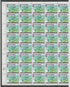 U.S. Scott Scott #2980 Women's Suffrage Stamps - Mint NH Sheet - LL Plate