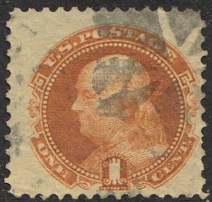 U.S. 112 (SCV$140.00) F-VF,  used, 1869