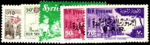 Syria 1959 UAR Overprint set unmounted mint.