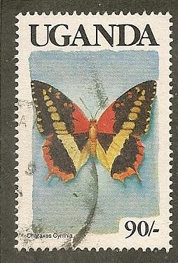 Uganda      Scott  710      Butterfly          Used