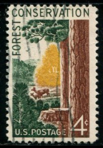 1122 US 4c Forest Conservation, used cv $.20