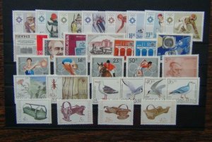 Yugoslavia 1984 Olympics Europe Railway Birds Cradles Medal Liberation etc MNH