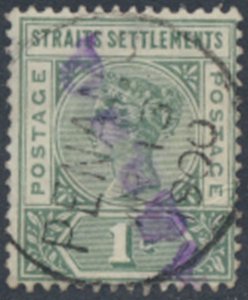 Straits Settlements  SC# 83 Used Penang cancel see details & scans see detail...