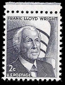 # 1280 MINT NEVER HINGED FRANK LLOYD WRIGHT