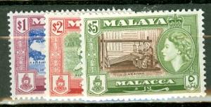Malaya Malacca 56-66 mint CV $56.20, scan shows only a few
