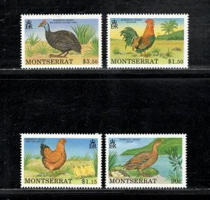 MONTSERRAT SC# 763-66 FVF/MNH