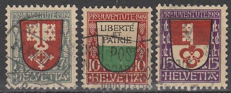 Switzerland #B12-4   F-VF Used CV $35.25 (S2394)