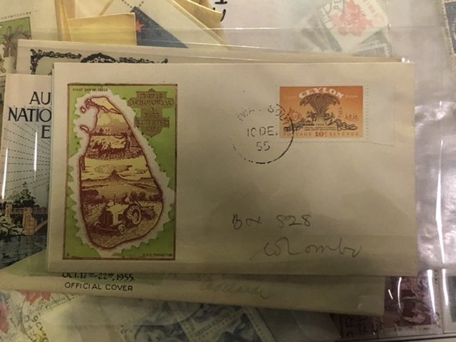 W.W Stamps Some Old U.S & Few Envelopes Of China Might Find Some Gems