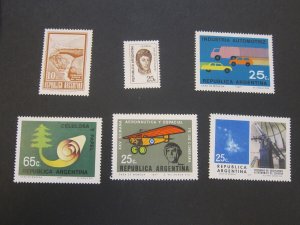 Argentina 1970 Sc 930,33,66-7 set MNH