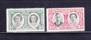 Southern Rhodesia 65-66 Set MH Royal Visit (A)