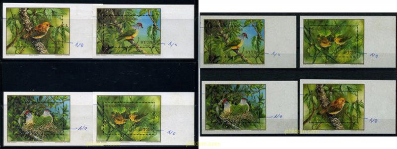 201988 MNH COOK Islas 1989 FAUNA PROTEGIDA