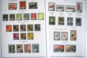 COLOR PRINTED DENMARK 1851-2010 STAMP ALBUM PAGES (186 illustrated pages)