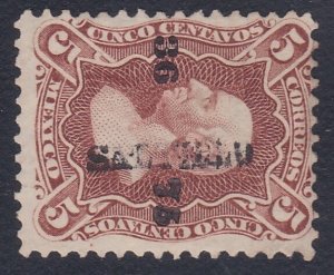 MEXICO Hidalgo 5c - Saltillo - mint no gum.................................D3029