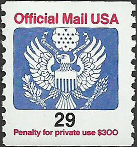 # O145 Mint Never Hinged ( MNH ) EAGLE HOLDING ARROWS AND BRANCH