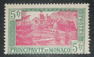 Monaco 5fr 1925 MNH