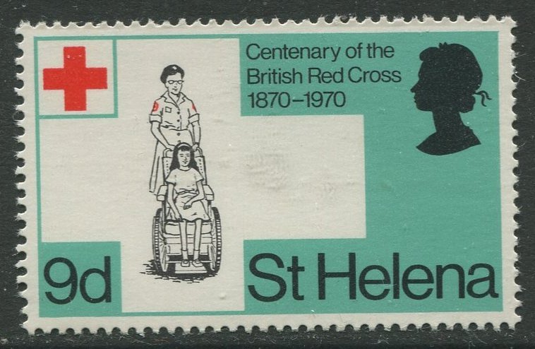 STAMP STATION PERTH St Helena #237 Cent, of British Red Cross 1970 MNH