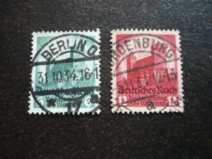 Stamps - Germany - Scott# 442-443 - Used Set of 2 Stamps