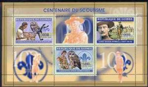 Guinea - Conakry 2006 Centenary of Scouting perf sheetlet...