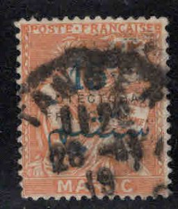 French Morocco Scott 43 Used