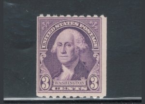 United States 1932 George Washington 3c Scott # 722 MNH (Perf 10 Vertically)