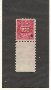 BRAZIL REVENUE SPECIMEN STAMP, MNH,OG